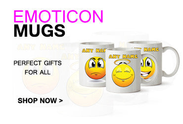 Emoticon Mugs