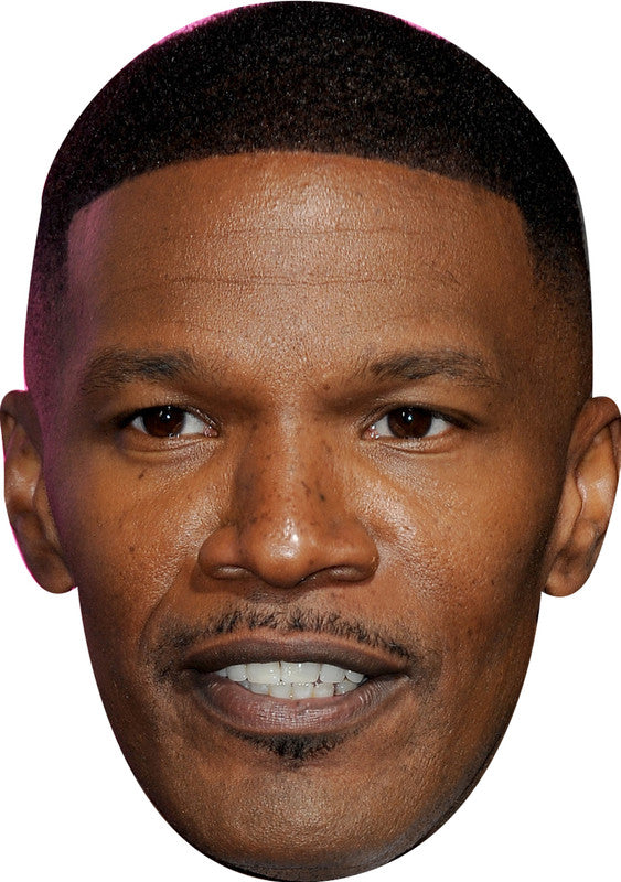Jamie Foxx Face Mask – Fancy Dress Cardboard Costume Mask – Jamie Foxx Face Mask