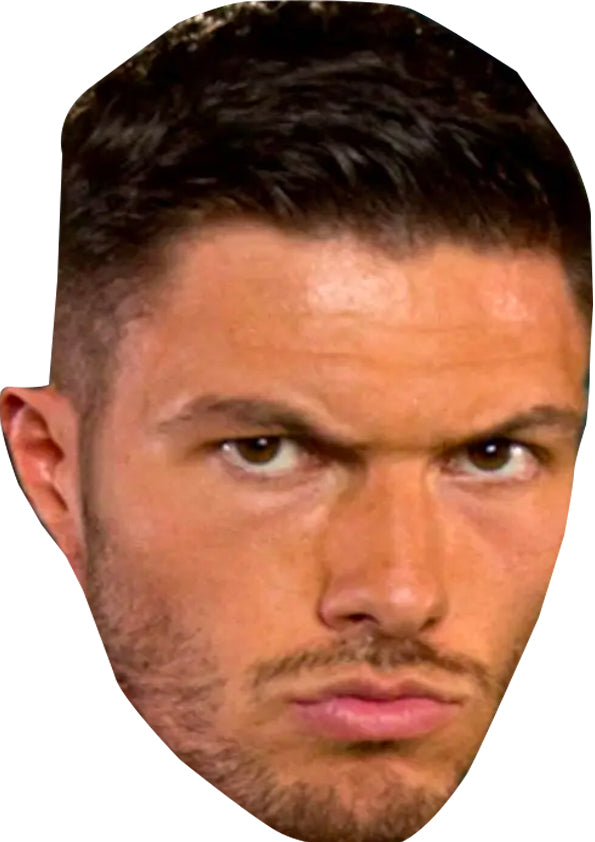 Adam Flex Maxted Face Mask – Fancy Dress Cardboard Costume Mask – Adam Flex Maxted Face Mask