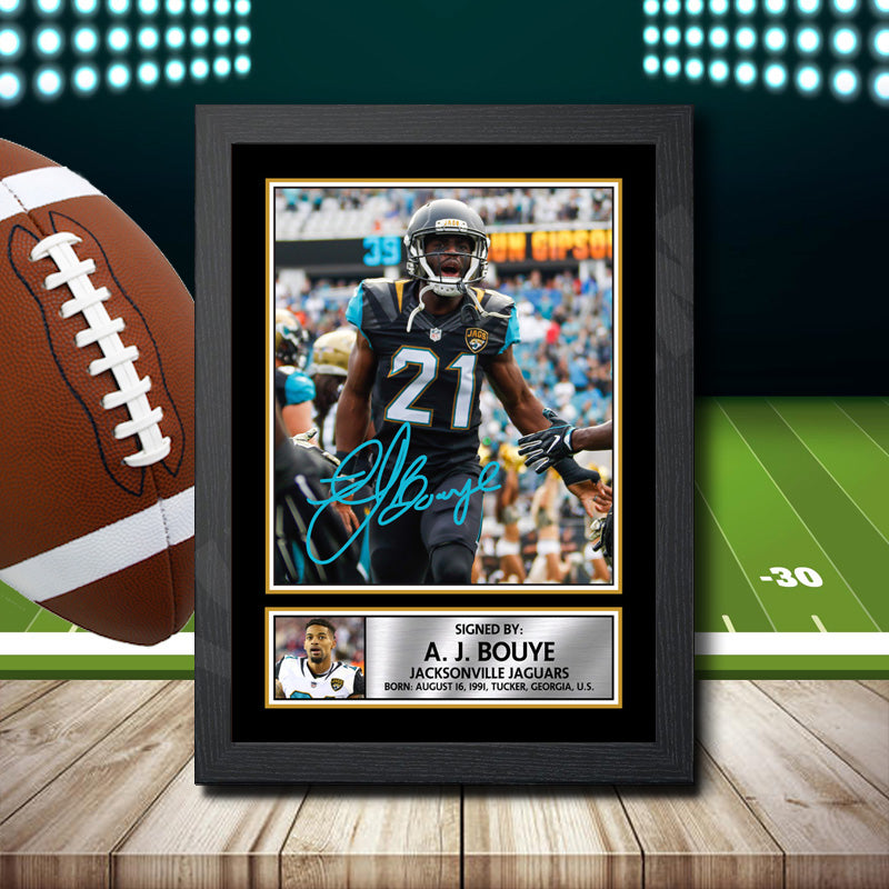A. J. Bouye 2 – Printed Signature NFL Star Print – A. J. Bouye 2