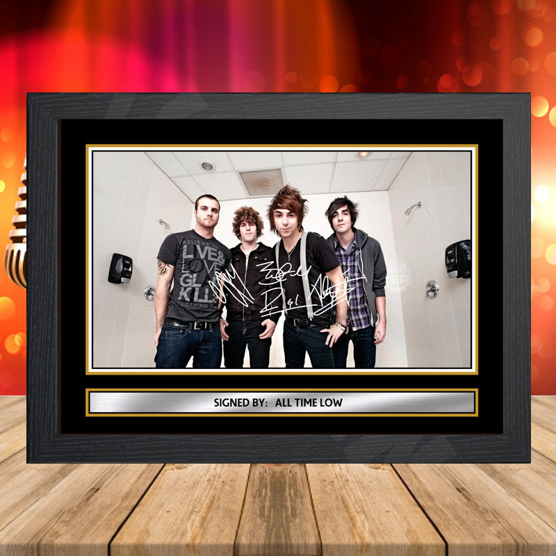 All Time Low 2 – Printed Signature Music-Landscape Star Print – All Time Low 2