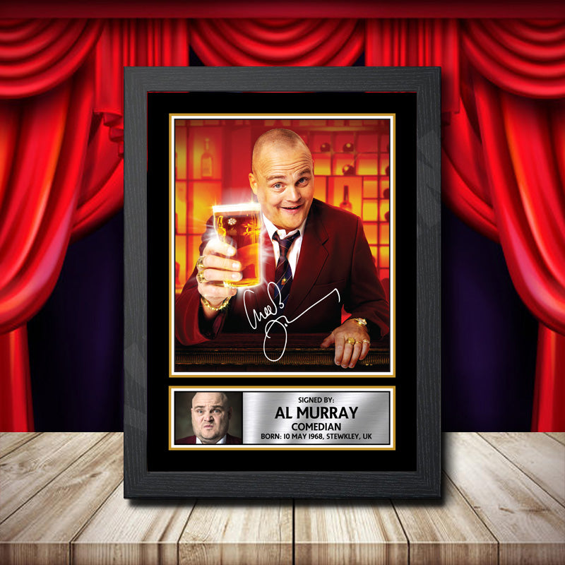 Al Murray Printed Signature Comedy Star Poster Print Framed Wall Art Gift – Al Murray Printed Signature Comedy Star Poster Print