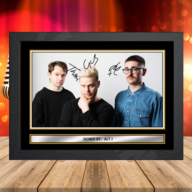 Alt J 1 – Printed Signature Music-Landscape Star Print – Alt J 1