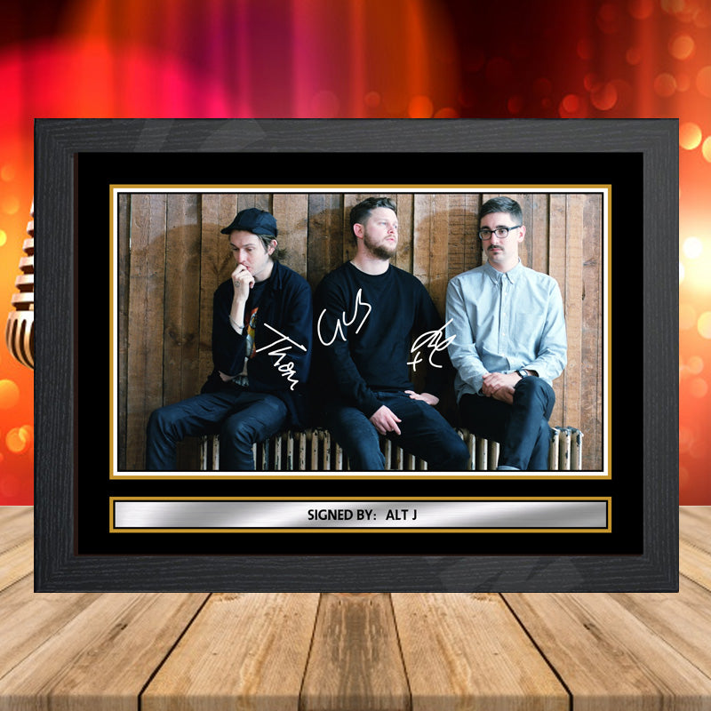 Alt J 2 β Printed Signature Music-Landscape Star Print β Alt J 2