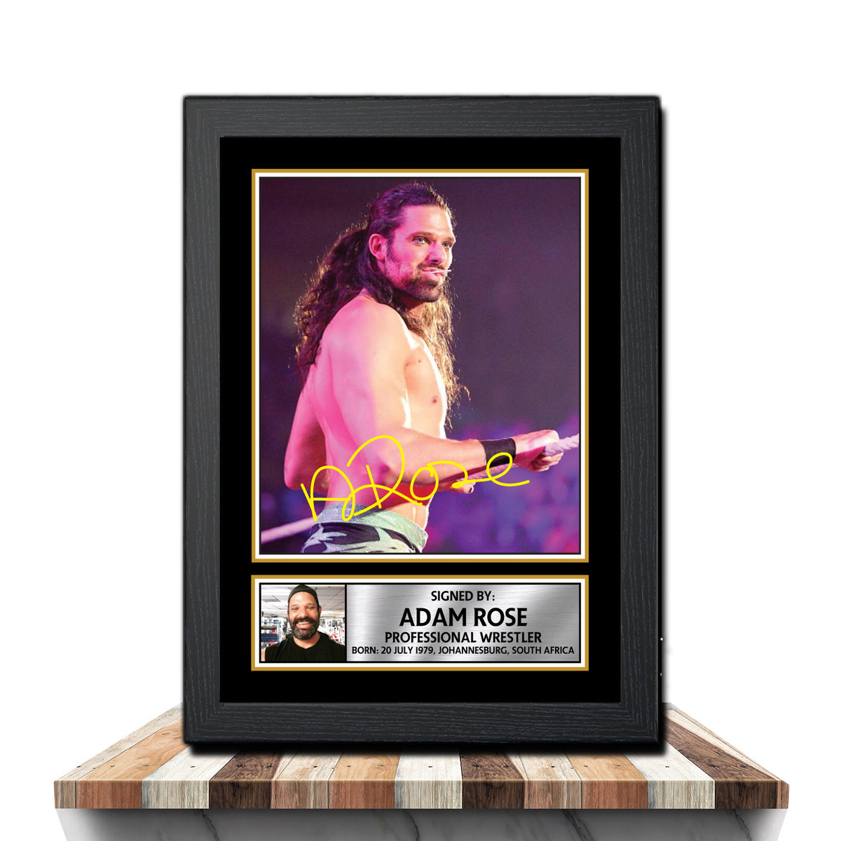 Adam Rose M940 Wrestling Printed Signature Poster Print Gift