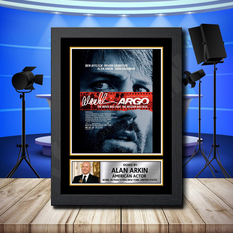 Alan Arkin 3 Printed Signature Television Star Poster Print Framed Wall Art Gift – Alan Arkin 3 Printed Signature Television Star Poster Print