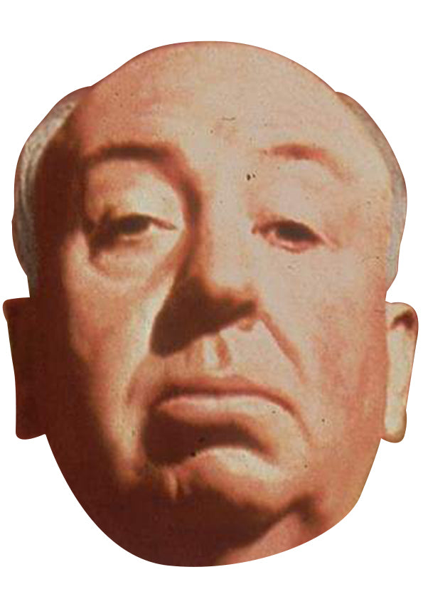 Alfred Hitchcock Face Mask β Fancy Dress Cardboard Costume Mask β Alfred Hitchcock Face Mask