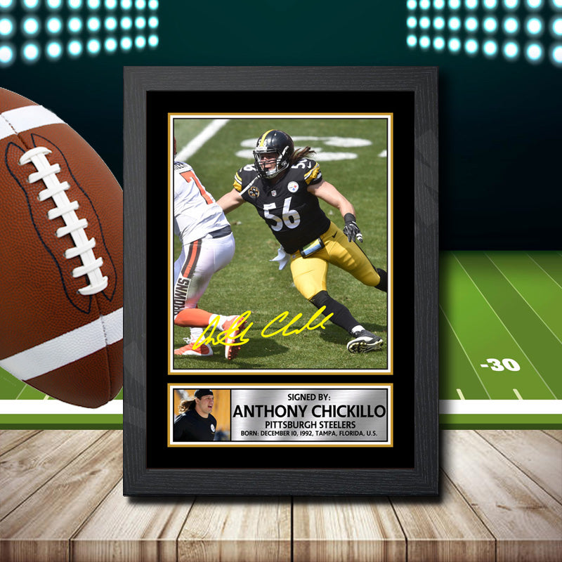 Anthony Chickillo 2 – Printed Signature NFL Star Print – Anthony Chickillo 2