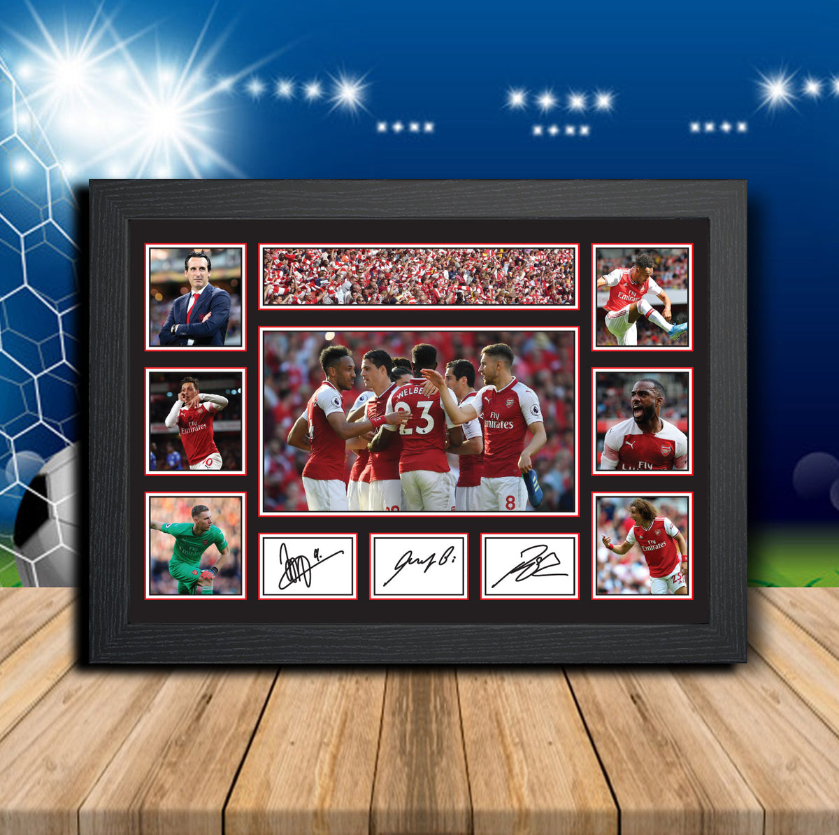 Arsenal Players lacazete ozil aubameyang Team Player Printed Signature Poster Print Gift – Arsenal Players lacazete ozil aubameyang Team Player Printed Signature Poster