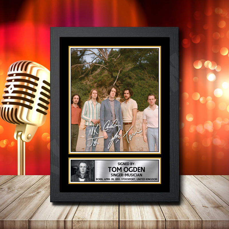 Blossoms Tom Ogden 2 – Printed Signature Music Star Print – Blossoms Tom Ogden 2