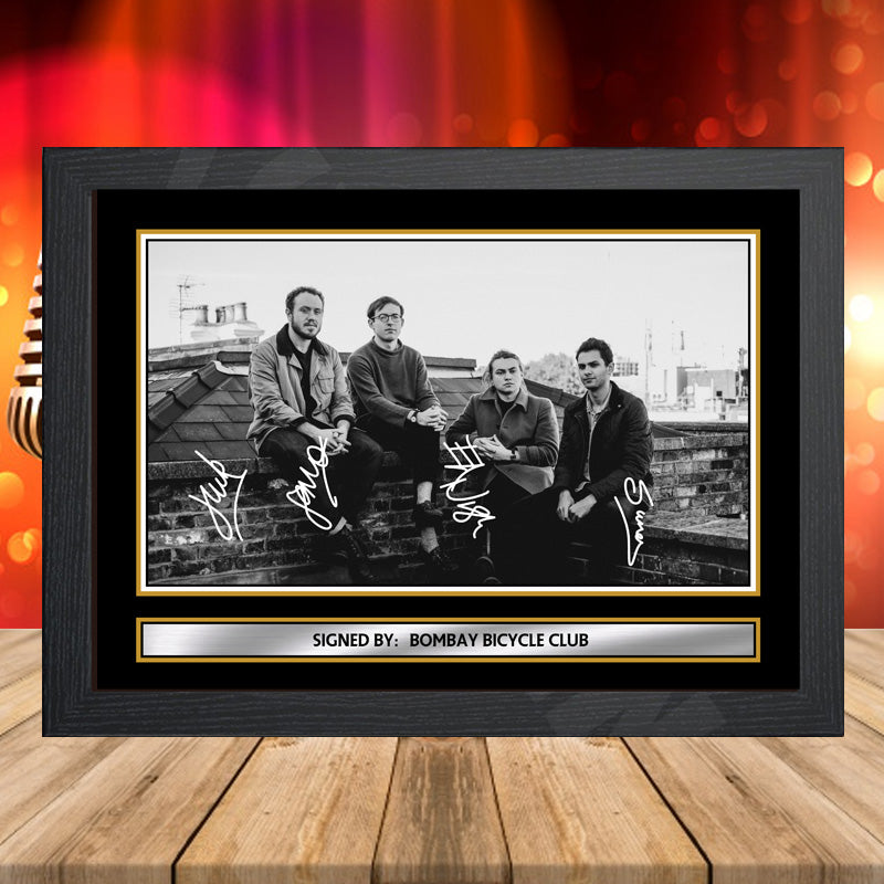 Bombay Bicycle Club 2 – Printed Signature Music-Landscape Star Print – Bombay Bicycle Club 2