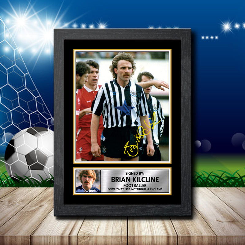Brian Kilcline 2 Printed Signature Footballers Star Poster Print Framed Wall Art Gift – Brian Kilcline 2 Printed Signature Footballers Star Poster Print