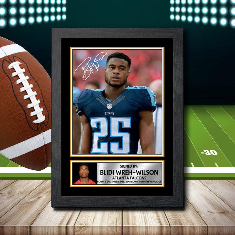 Blidi Wreh-Wilson 1 – Printed Signature NFL Star Print – Blidi Wreh-Wilson 1