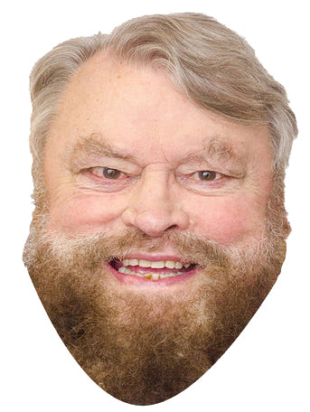 Brian Blessed Face Mask – Fancy Dress Cardboard Costume Mask – Brian Blessed Face Mask