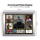 Rappers Bugzy Malone Framed Autographed Print - Limited Edition Autograph Fan Gift – Collectible Memorabilia Merchandise