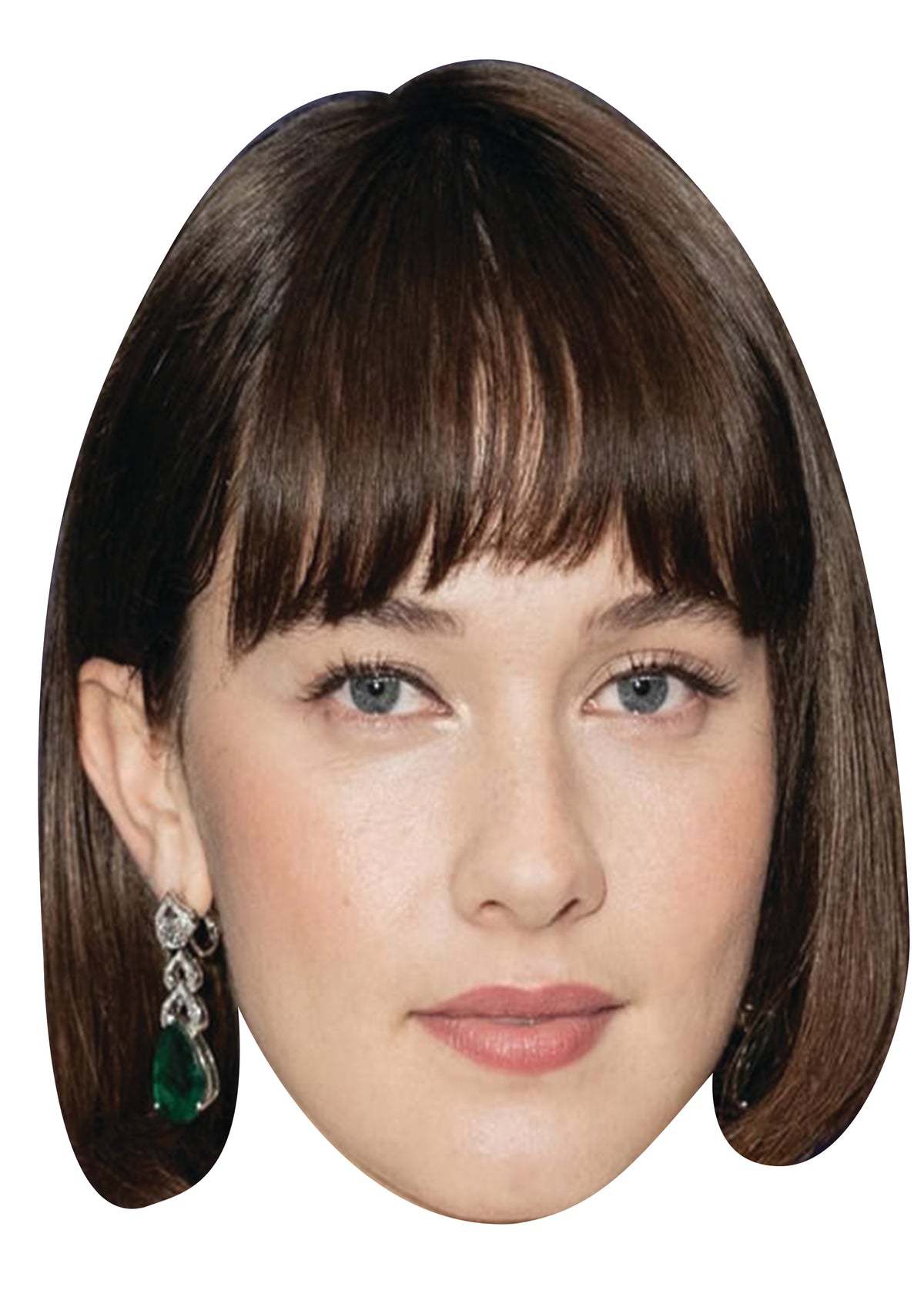 Cailee Spaeny Face Mask β Fancy Dress Cardboard Costume Mask β Cailee Spaeny Face Mask
