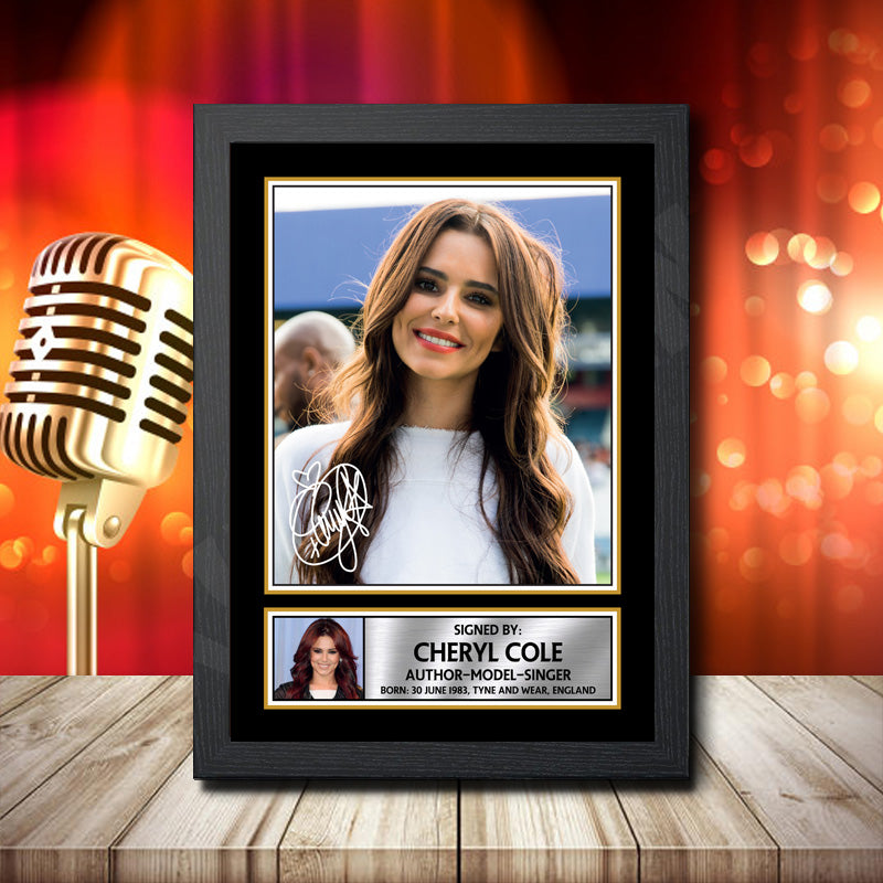 Cheryl Cole 2 – Printed Signature Music Star Print – Cheryl Cole 2