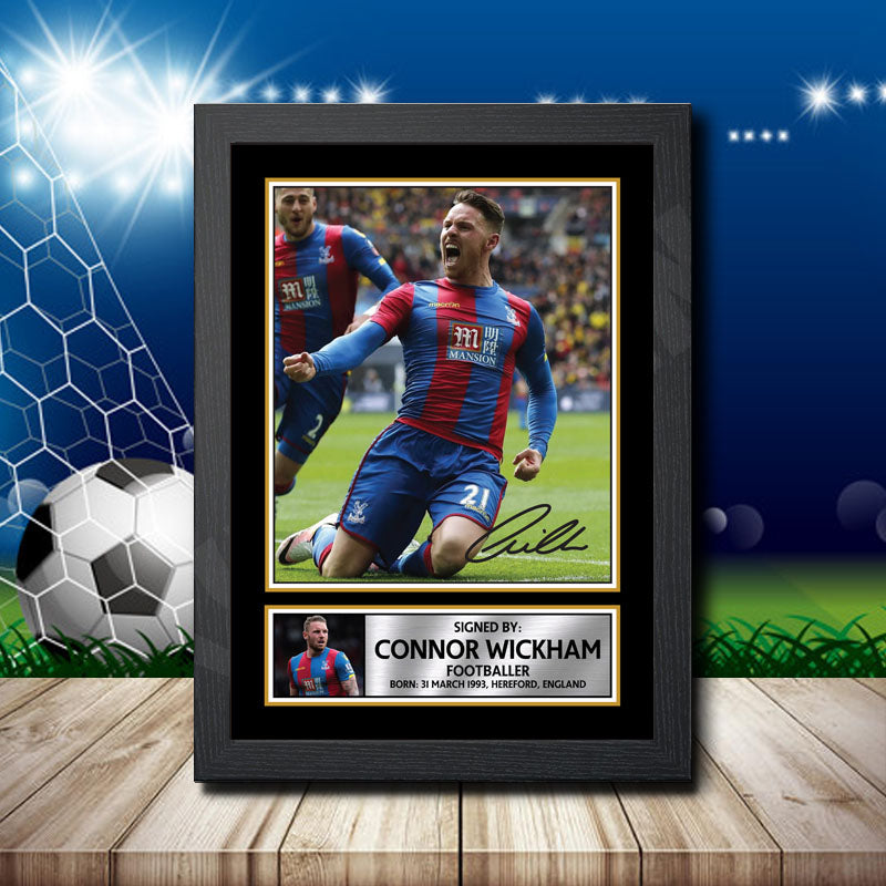Connor Wickham Printed Signature Footballers Star Poster Print Framed Wall Art Gift β Connor Wickham Printed Signature Footballers Star Poster Print