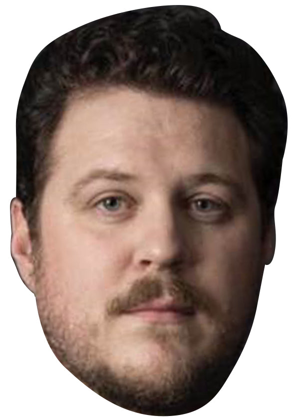 Cameron Britton Face Mask – Fancy Dress Cardboard Costume Mask – Cameron Britton Face Mask