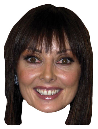Carol Vorderman Celebrity Face Mask Fancy Dress Cardboard Costume Mask – Carol Vorderman Face Mask