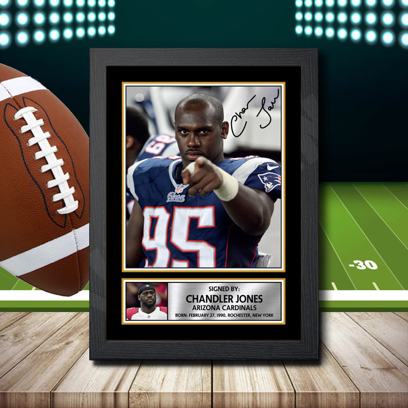 Chandler Jones 2 – Printed Signature NFL Star Print – Chandler Jones 2
