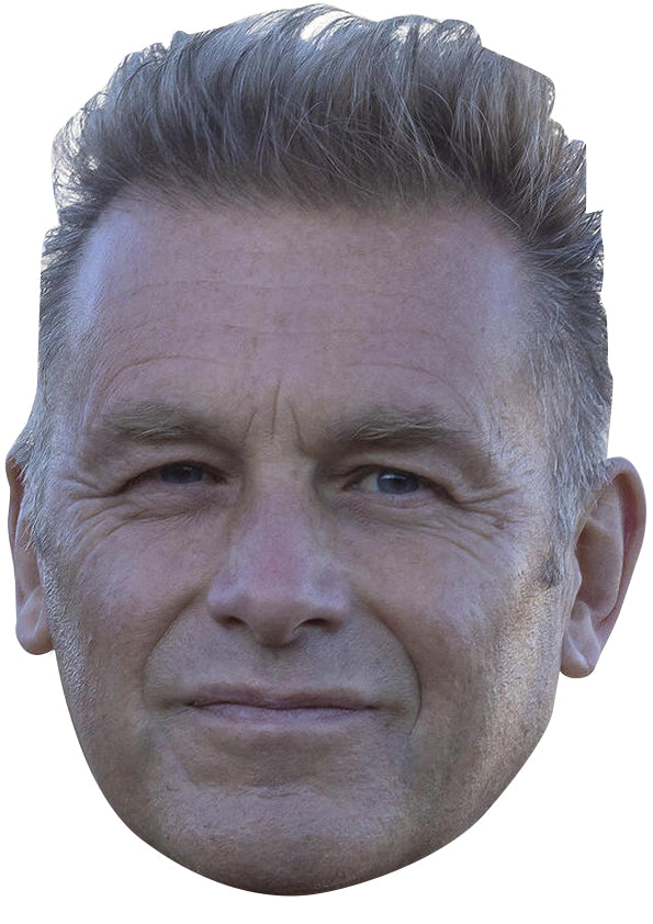 Chris Packham Face Mask β Fancy Dress Cardboard Costume Mask β Chris Packham Face Mask