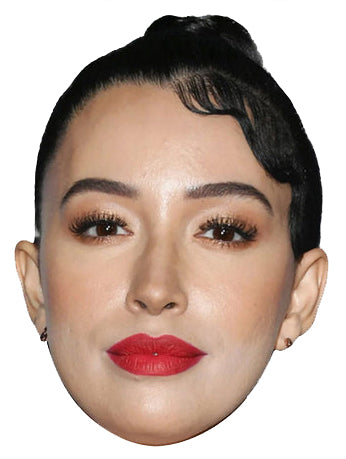 Christian Serratos - Rosita Espinosa - The Walking Dead Celebrity Face Mask Fancy Dress Cardboard Costume Mask