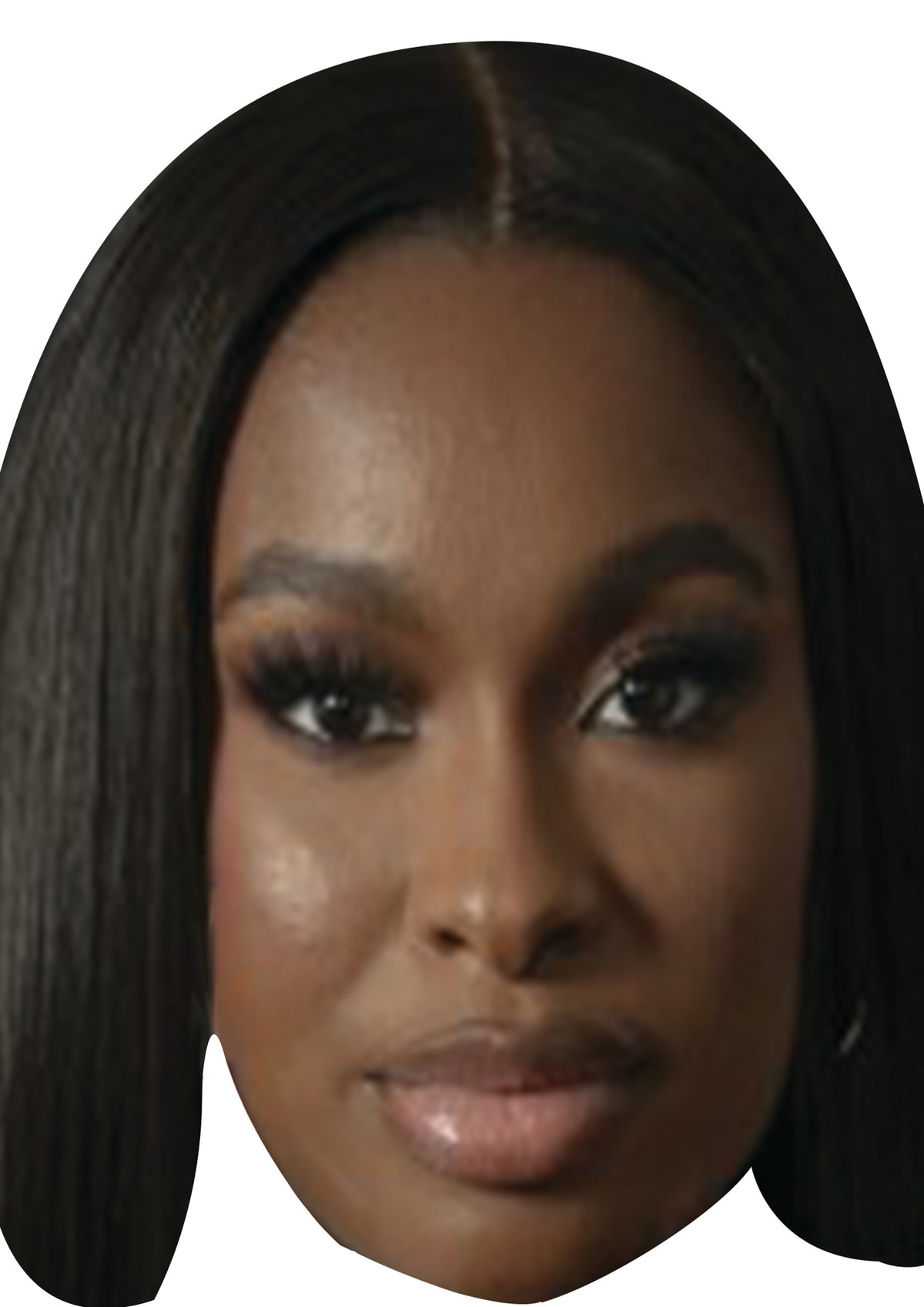 Coco Jones Face Mask β Fancy Dress Cardboard Costume Mask β Coco Jones Face Mask