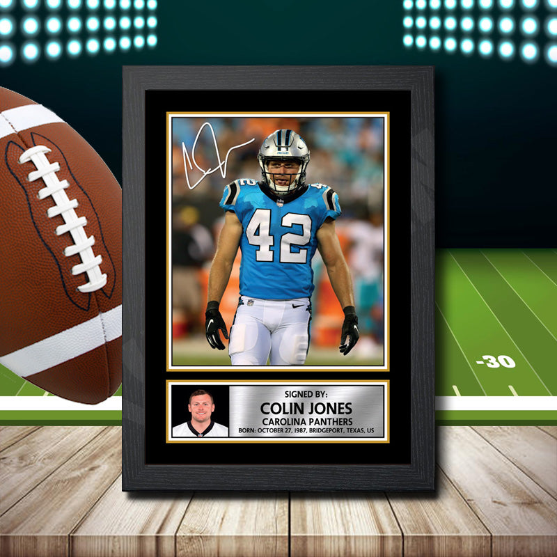 Colin Jones 2 – Printed Signature NFL Star Print – Colin Jones 2