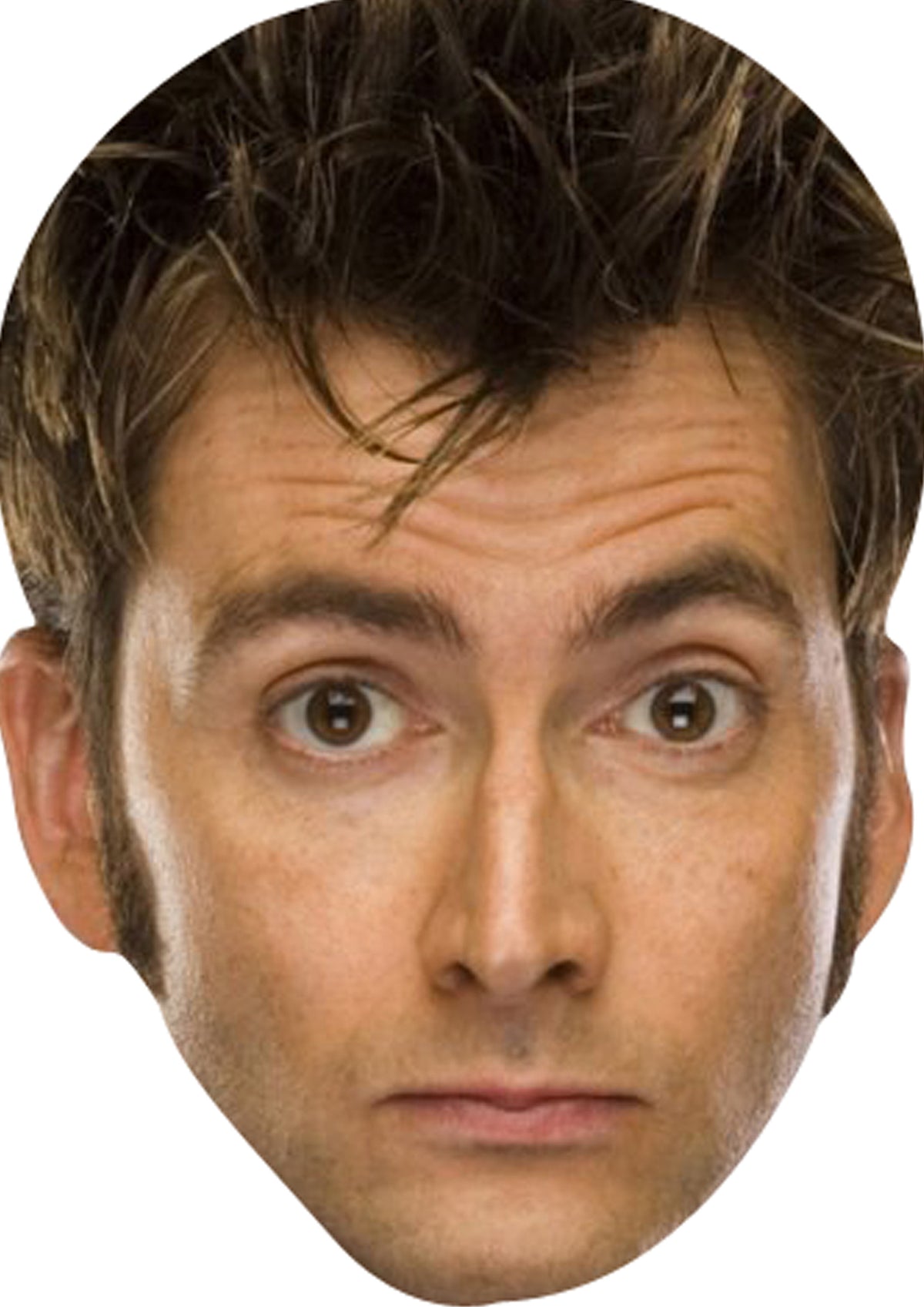 David Tennant - The Doctor - Dr Who Face Mask