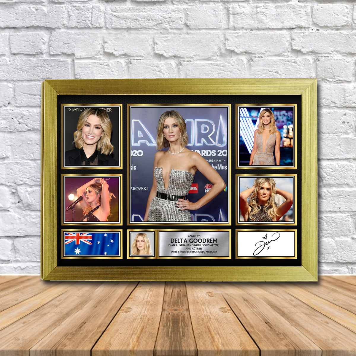 Delta Goodrem Movie Gift Framed Printed Signature Star Poster Print Wall Art Gift – Delta Goodrem Movie Gift Framed Printed Signature Star Poster Print Wall Art