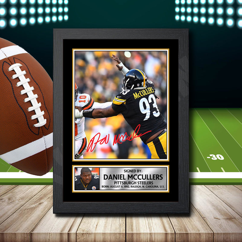 Daniel Mccullers – Printed Signature NFL Star Print – Daniel Mccullers