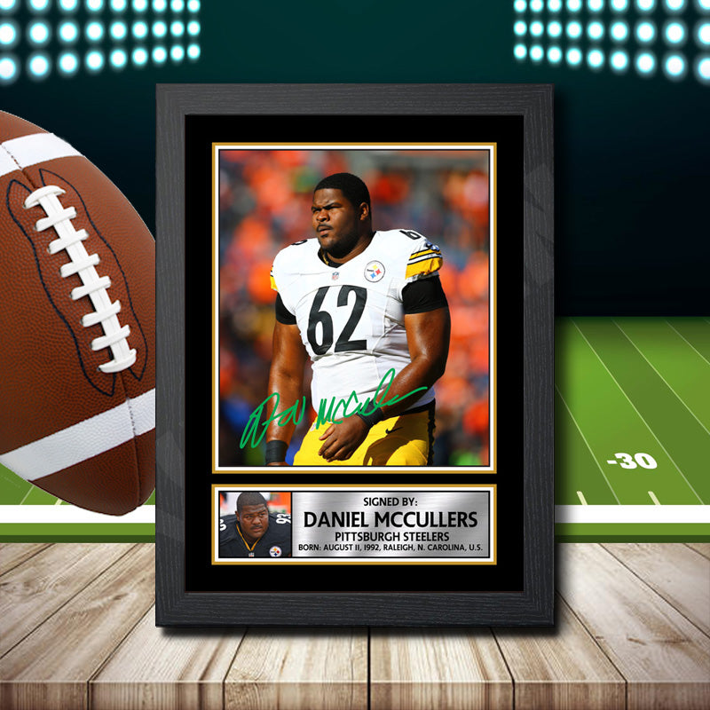 Daniel Mccullers 2 – Printed Signature NFL Star Print – Daniel Mccullers 2