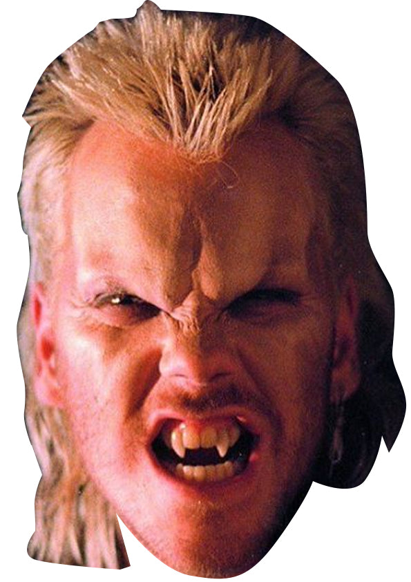 David - Lost boys - Keifer Sutherland Face Mask Fancy Dress Cardboard Costume Mask – David - Lost boys - Keifer Sutherland Face Mask