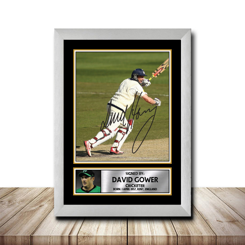 David Hussey M1529 Cricketer Printed Signature Poster Print Gift