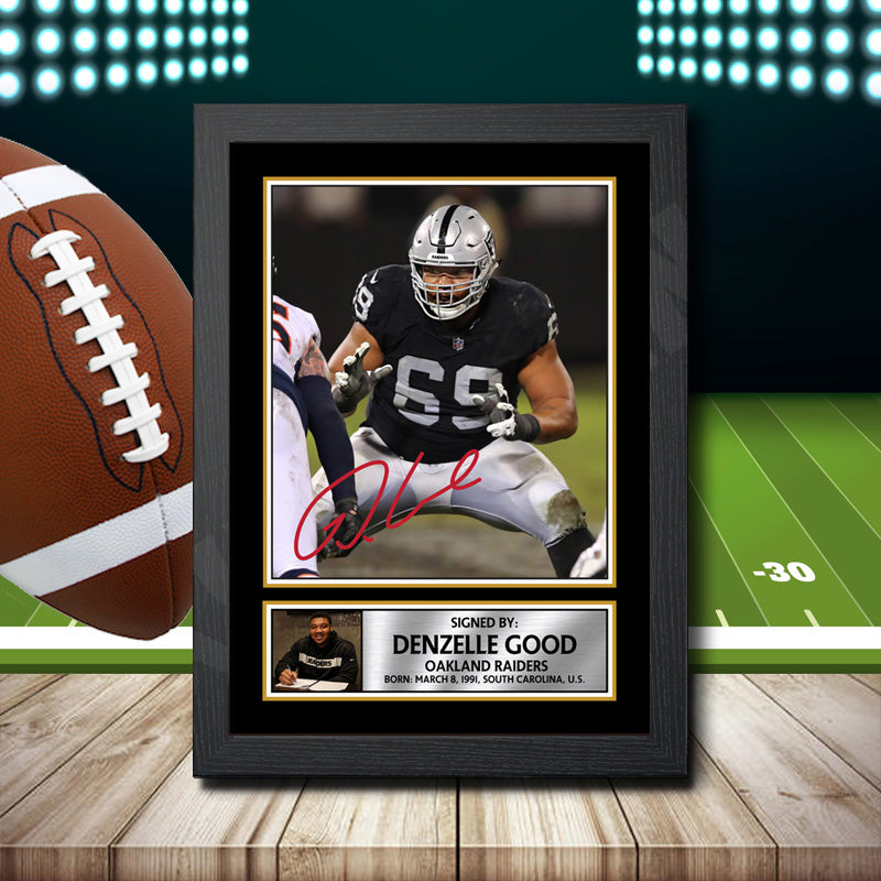 Denzelle Good – Printed Signature NFL Star Print – Denzelle Good