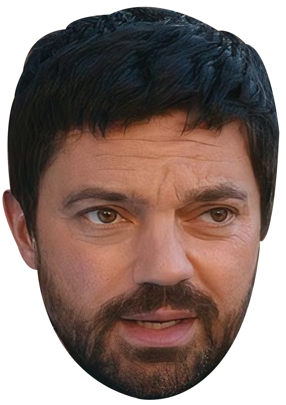 Dominic Cooper Face Mask – Fancy Dress Cardboard Costume Mask – Dominic Cooper Face Mask