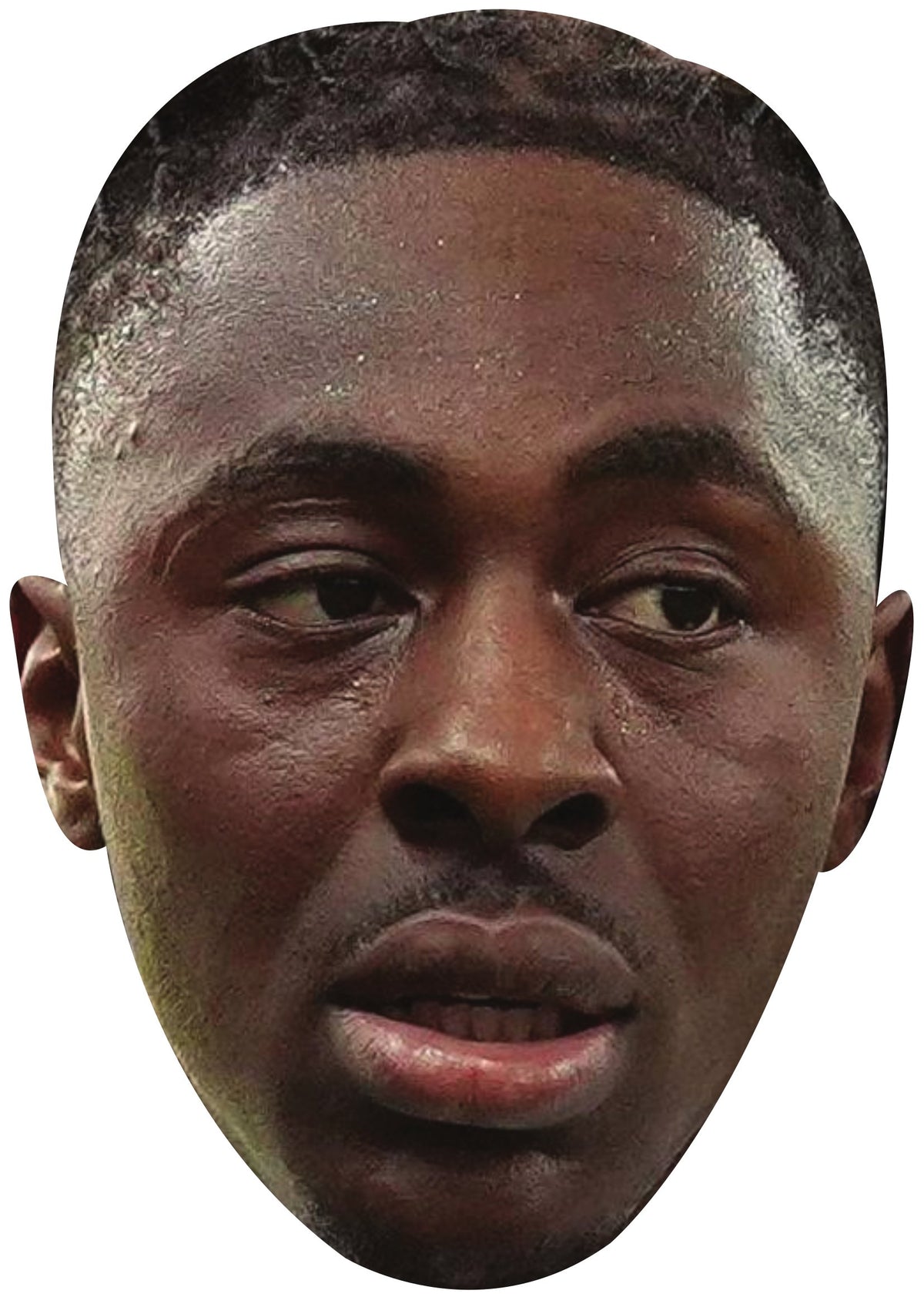 Eberechi Eze Face Mask 2026 – England Football Player Celebrity Card Face Mask – Celebrity Mask for Stag Do, Hen Night, Fancy Dress & Costume Parties – Eberechi Eze Face Mask