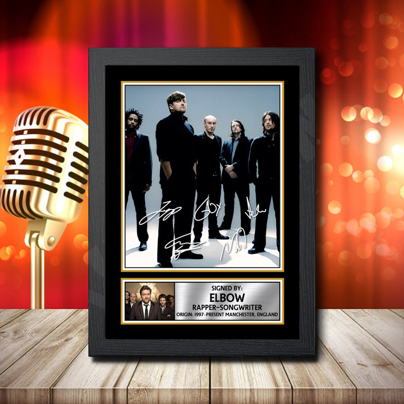 Elbow 2 – Printed Signature Music Star Print – Elbow 2