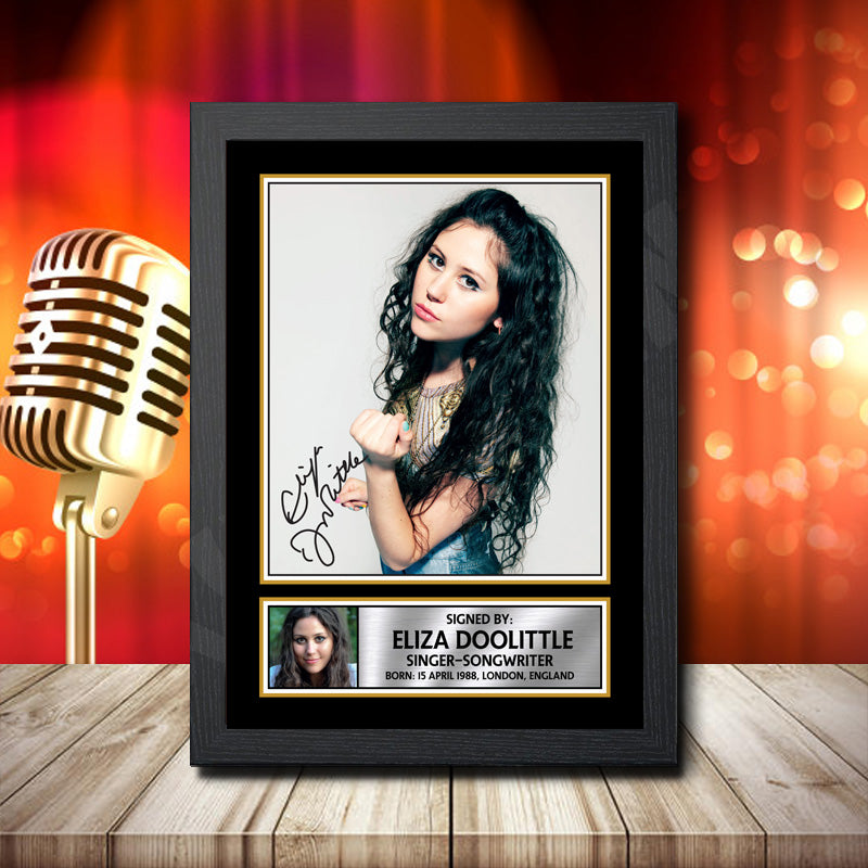Eliza Doolittle 1 – Printed Signature Music Star Print – Eliza Doolittle 1