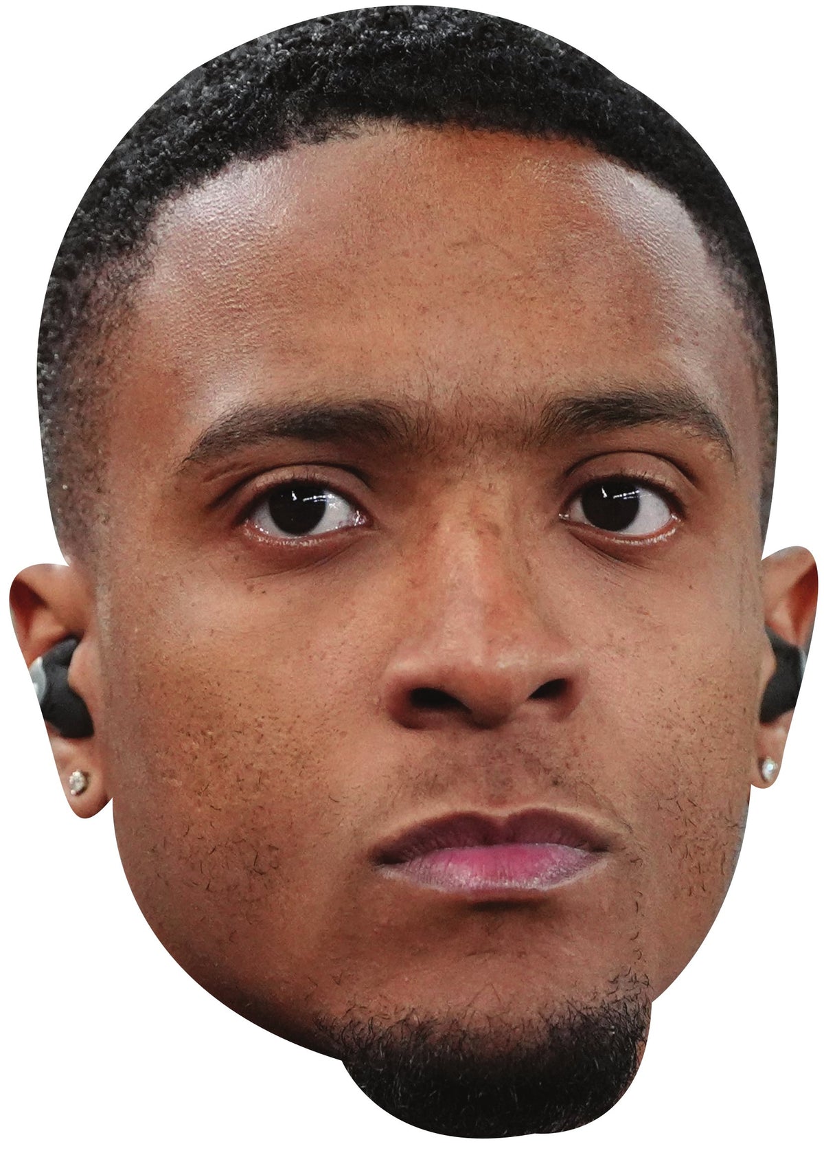 Ezri Konsa Face Mask 2026 – England Football Player Celebrity Card Face Mask – Celebrity Mask for Stag Do, Hen Night, Fancy Dress & Costume Parties – Ezri Konsa Face Mask