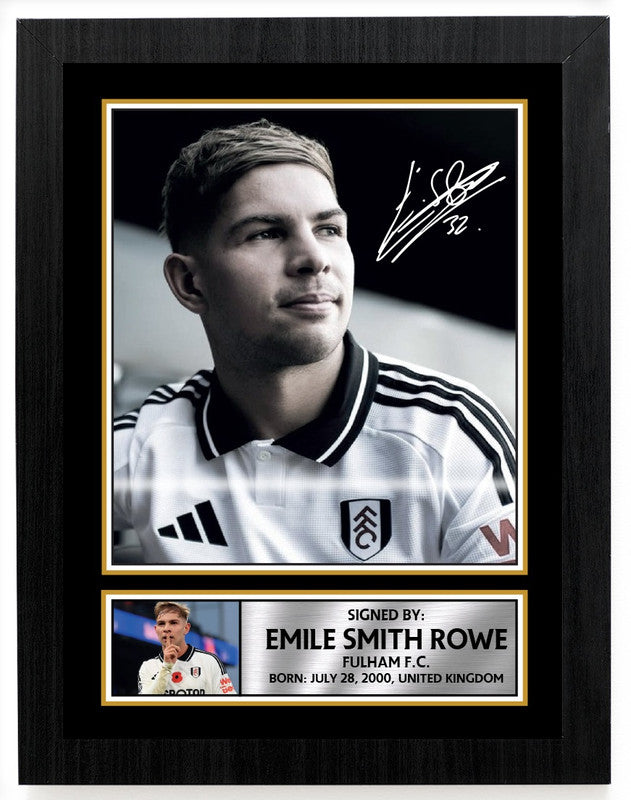 Emile Smith Rowe Fulham F.C. Poster Print