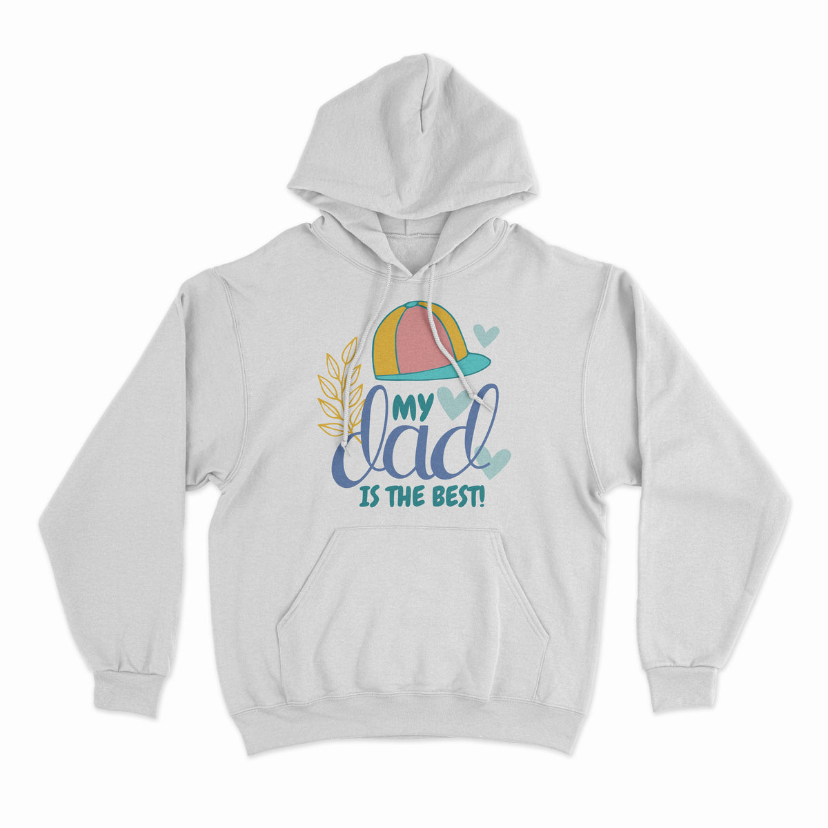Father's Day Hoodie 24 - Holiday Gift Hoody – White Hoodie