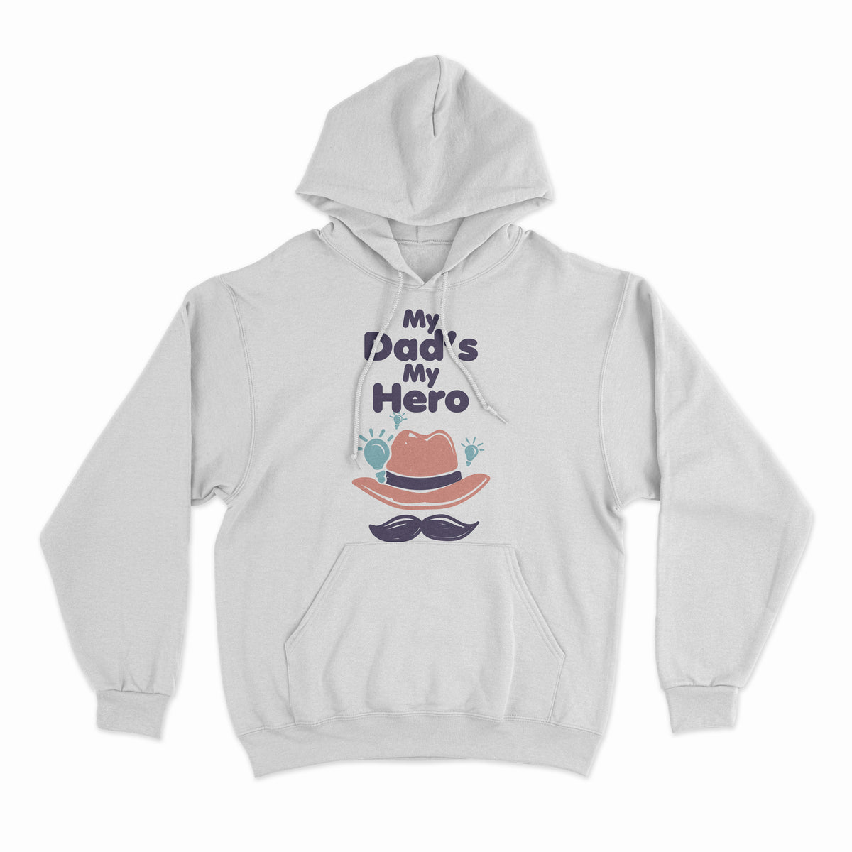 Father's Day Hoodie 32 - Holiday Gift Hoody – White Hoodie
