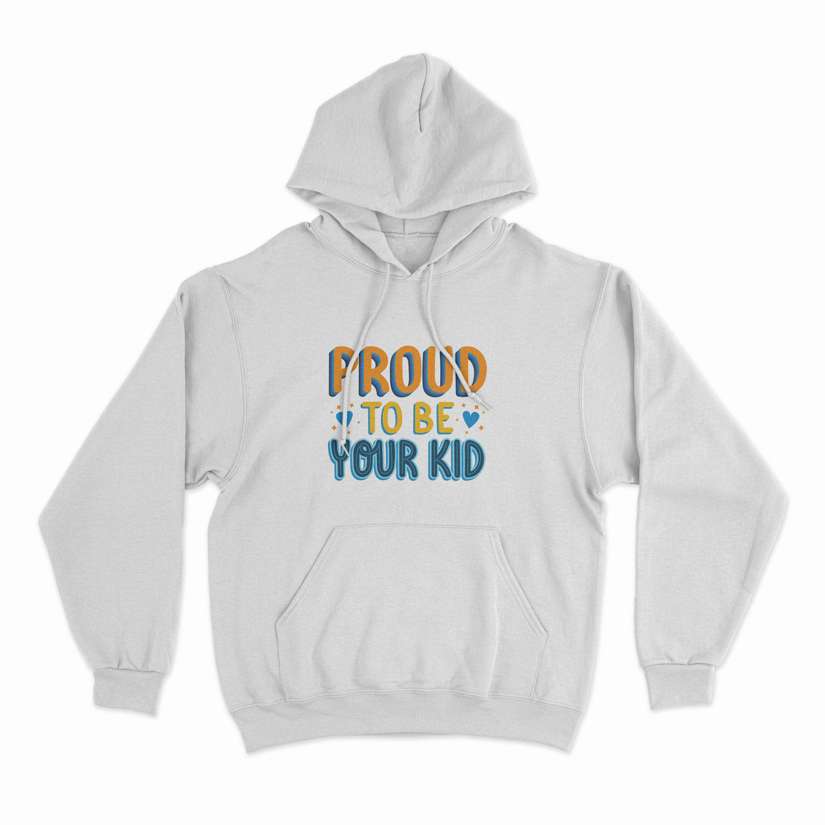 Father's Day Hoodie 44 - Holiday Gift Hoody – White Hoodie