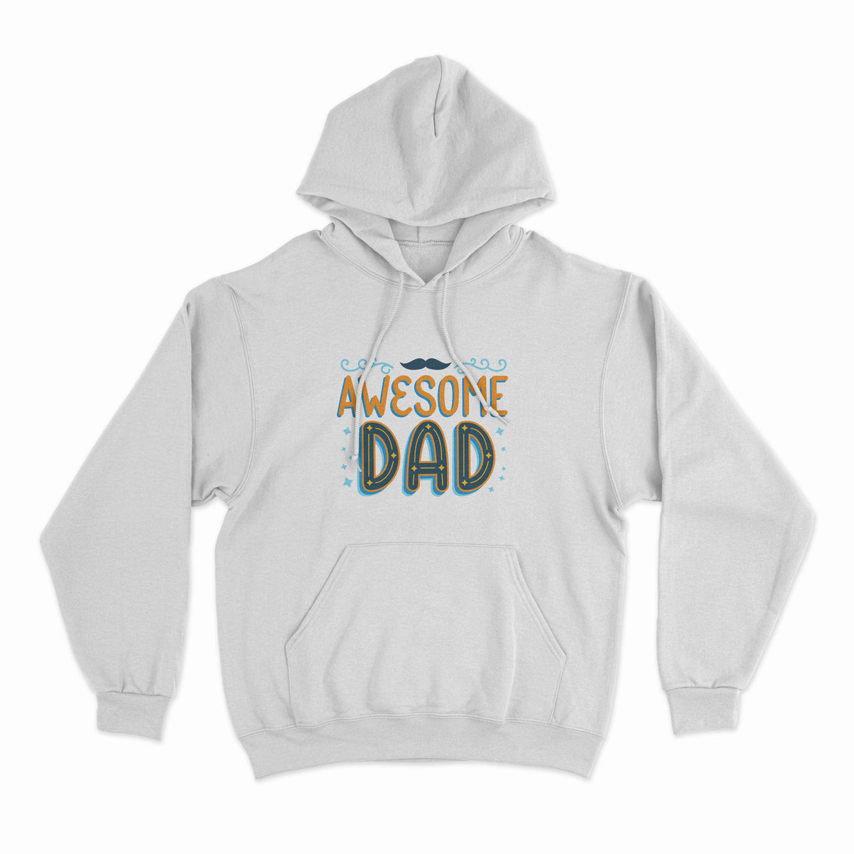 Father's Day Hoodie 45 - Holiday Gift Hoody – White Hoodie