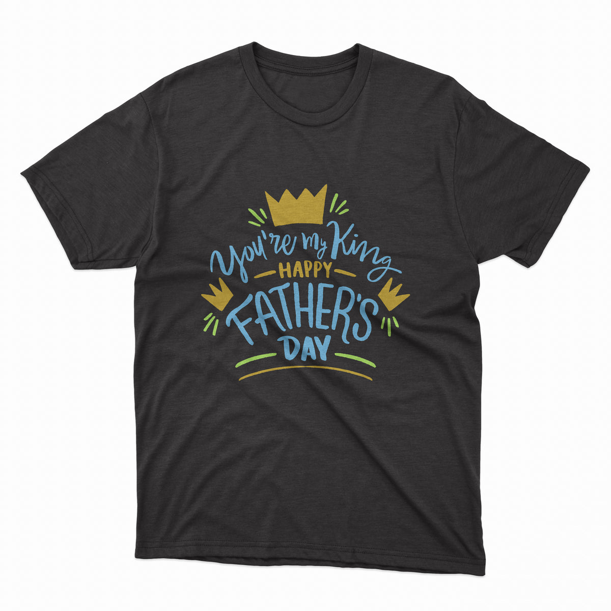 Father's Day T-Shirt 21- Holiday Gift Tee – Black Tee
