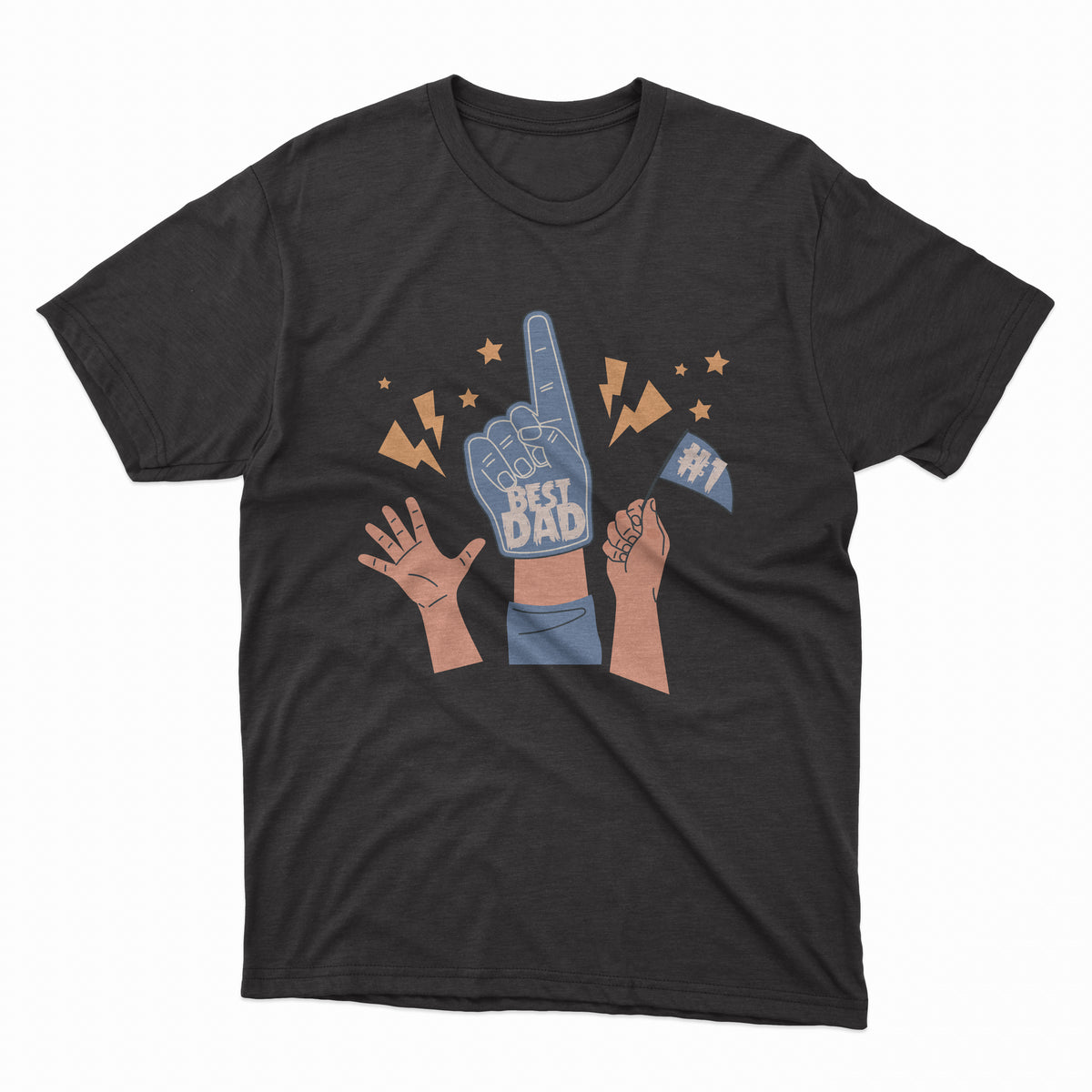 Father's Day T-Shirt 42 - Holiday Gift Tee – Black Tee