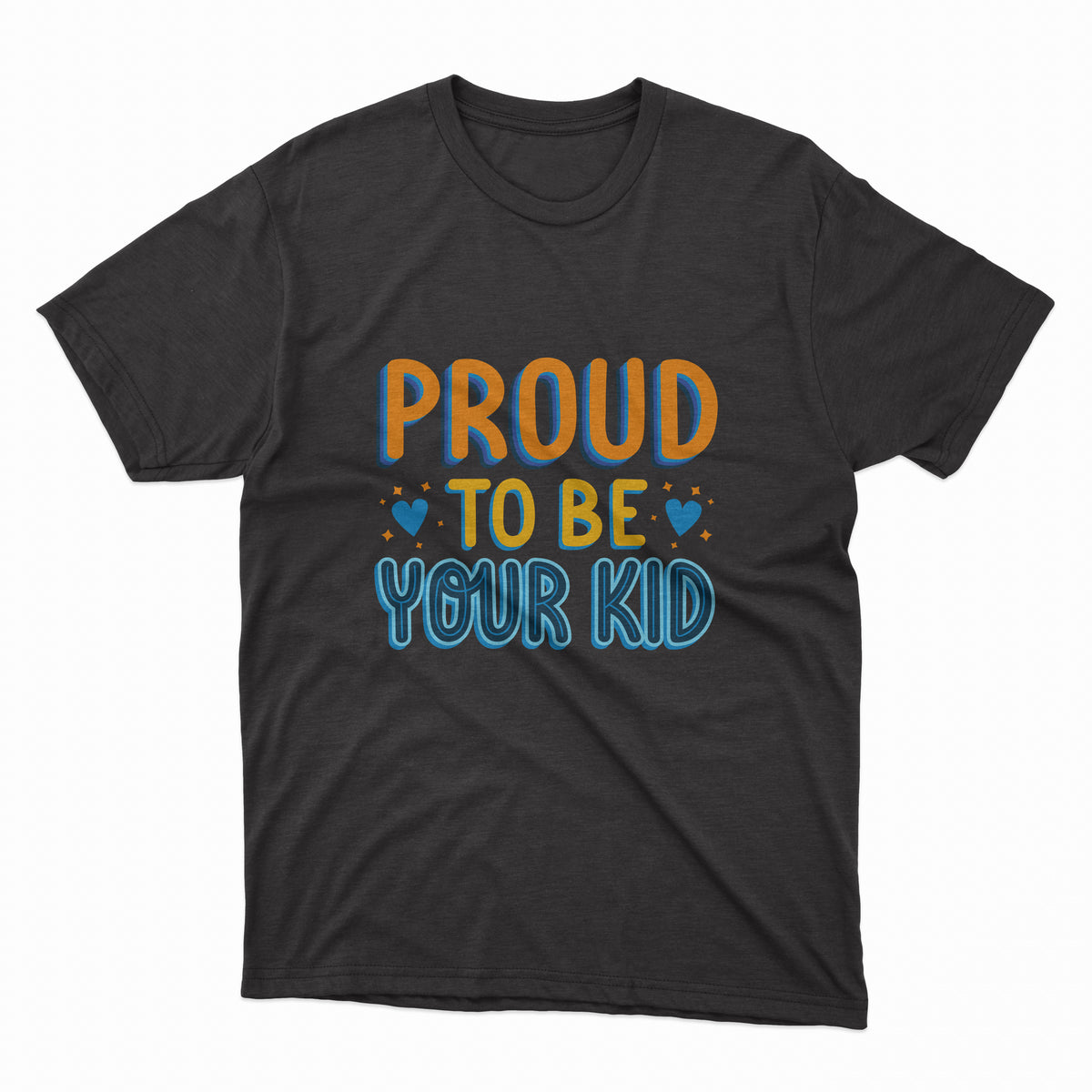 Father's Day T-Shirt 44 - Holiday Gift Tee – Black Tee
