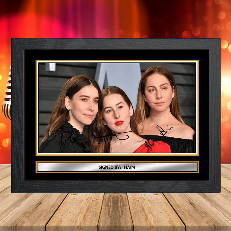 Haim 1 – Printed Signature Music-Landscape Star Print – Haim 1